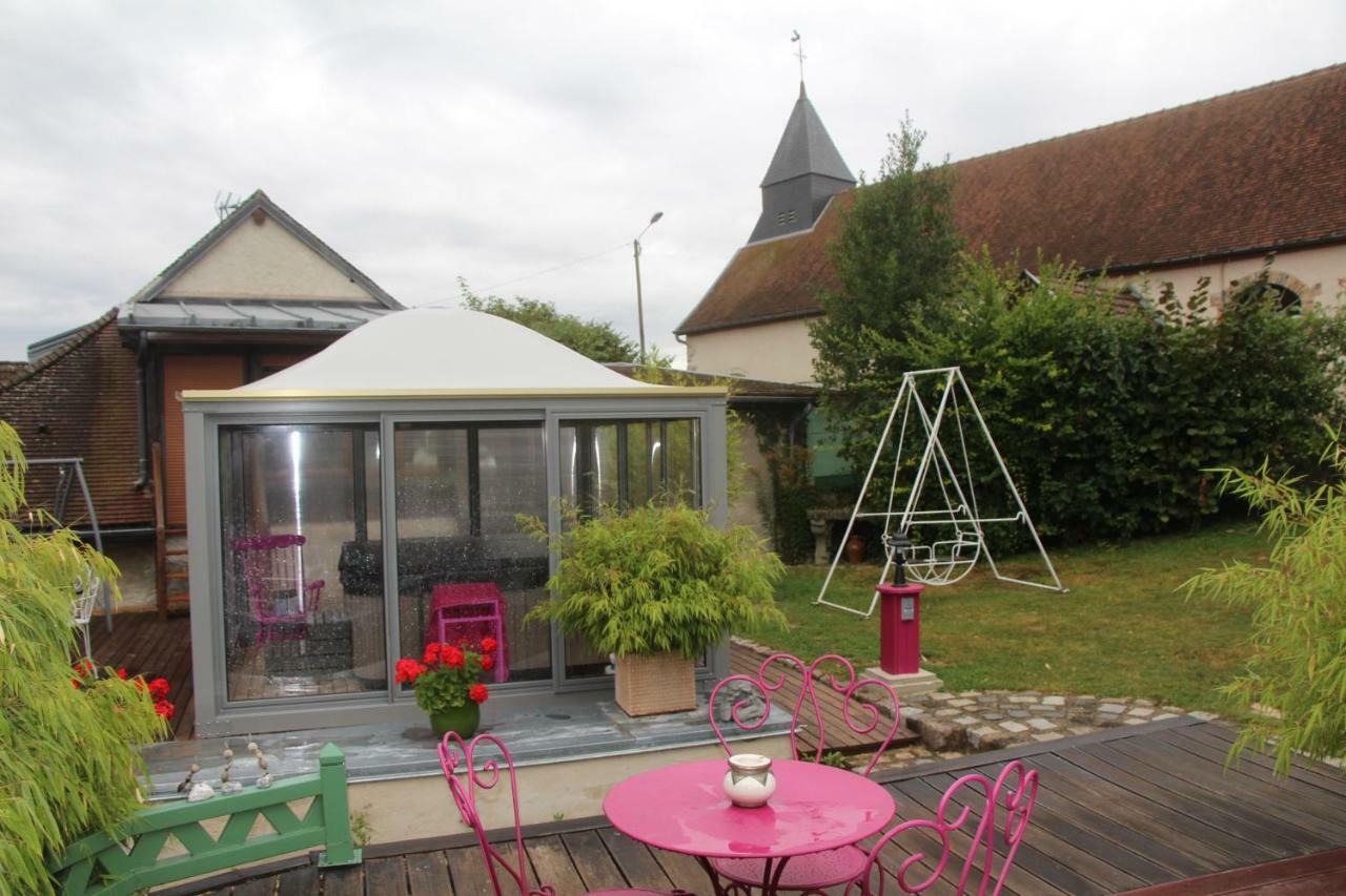 Roulotte La Dominique Romery (Marne) Exterior foto